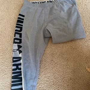 Under armour sweatpants.